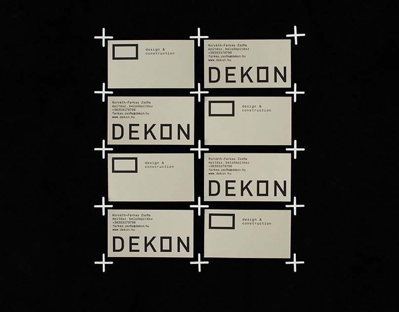 Dekon Design & Construction, Identity&Web