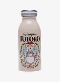 My Neighbor Totoro Floral Steel Milk Bottle