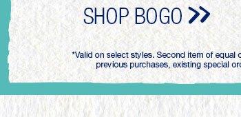 Shop BOGO