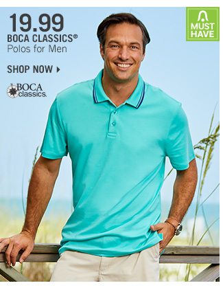 Shop 19.99 Boca Classics Polos for Men