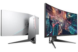 Alienware AW3418DW 34 Curved IPS 3440 x 1400 @ 120Hz Overclocked NVIDIA G-SYNC Gaming Monitor