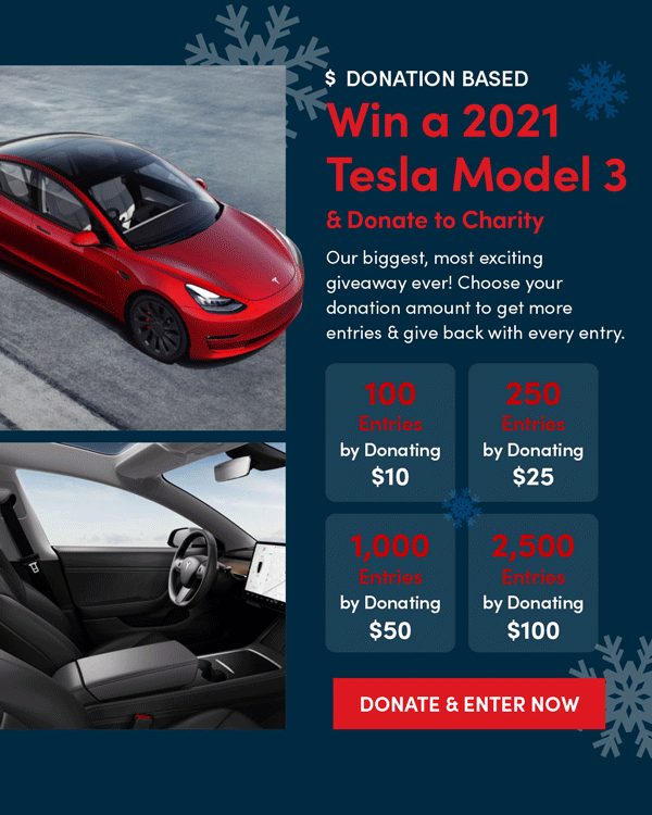 Win a Tesla | Get A Quote