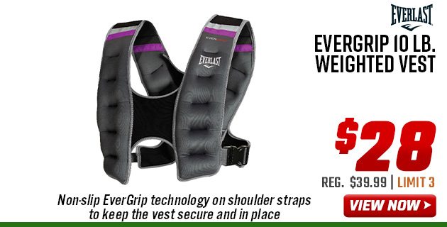 Everlast EverGrip 10 lb. Weighted Vest