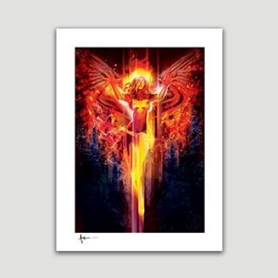 Dark Phoenix Art Print by Sideshow Collectibles