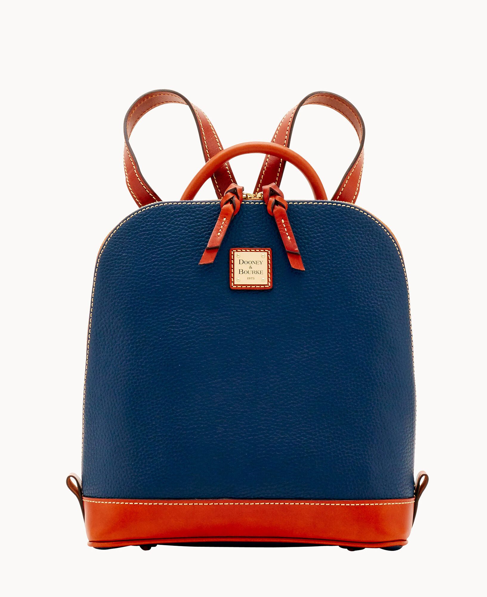 Pebble Grain Zip Pod Backpack