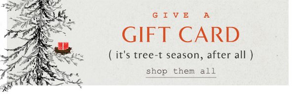 Shop gift cards.