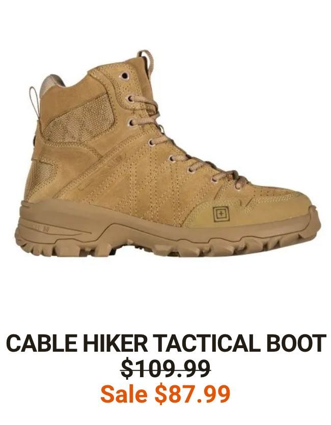 Tactical Cable Hiker Boot