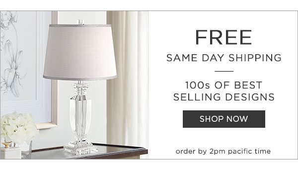 Free Same Day Shipping - 100s Of Best Selling Designs - Shop Now - Order By 2pm Pacific Time