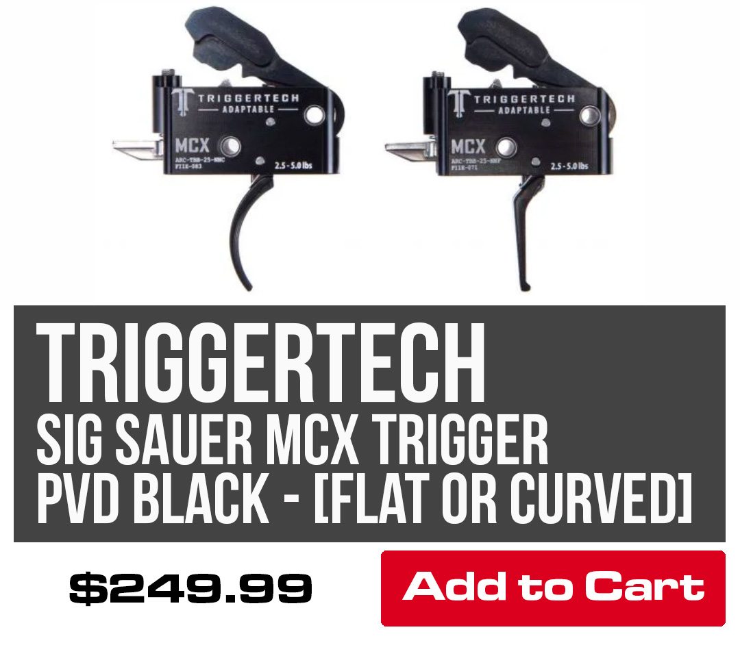  Triggertech Sig Sauer MCX Trigger - PVD Black 