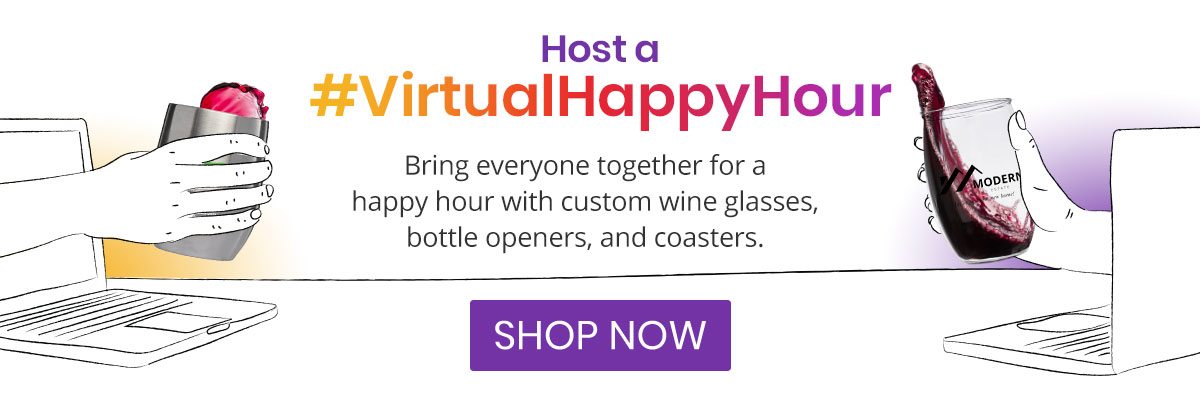 Host a #VirtualHappyHour