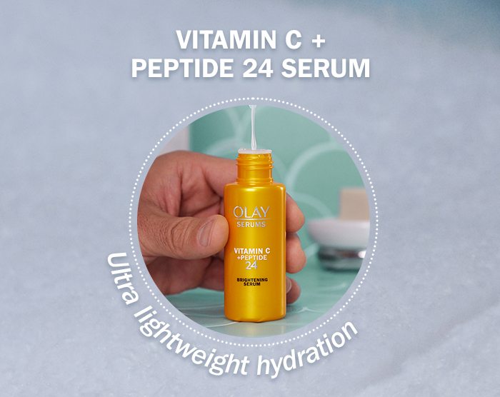 Vitamin C + Peptide 24 Serum: Ultra lightweight hydration