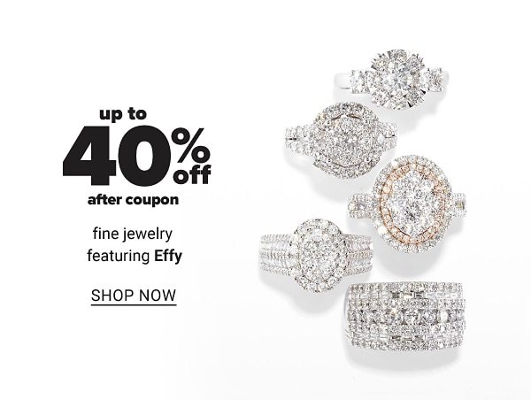 Up to 40% off fine jew with coupon feat. Effy - Shop Now