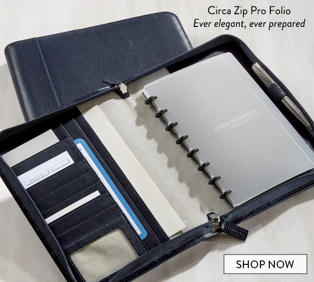 Luxe Circa Zip Pro Folio