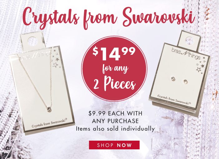  $9.99 Necklace or Earrings with any purchase