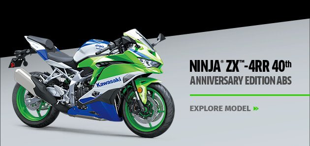 Ninja® ZX™-4RR 40th Anniversary Edition ABS