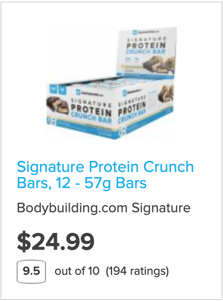 Signature Protein Bars