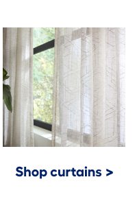 Shop curtains.