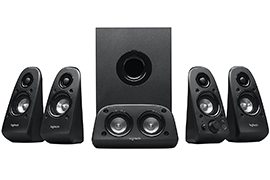 Logitech Z506 75W RMS 5.1-channel Surround Sound Home Theater Speaker System