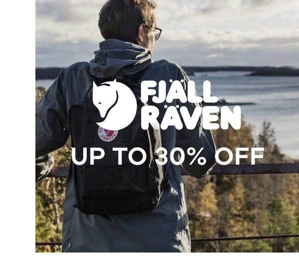 Fjallraven - Up to 30% off 