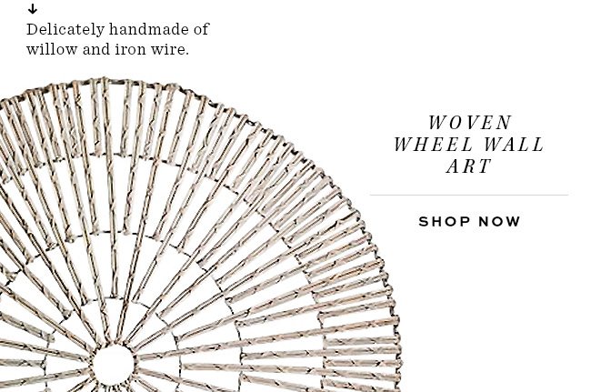 Woven Wheel Wall Art