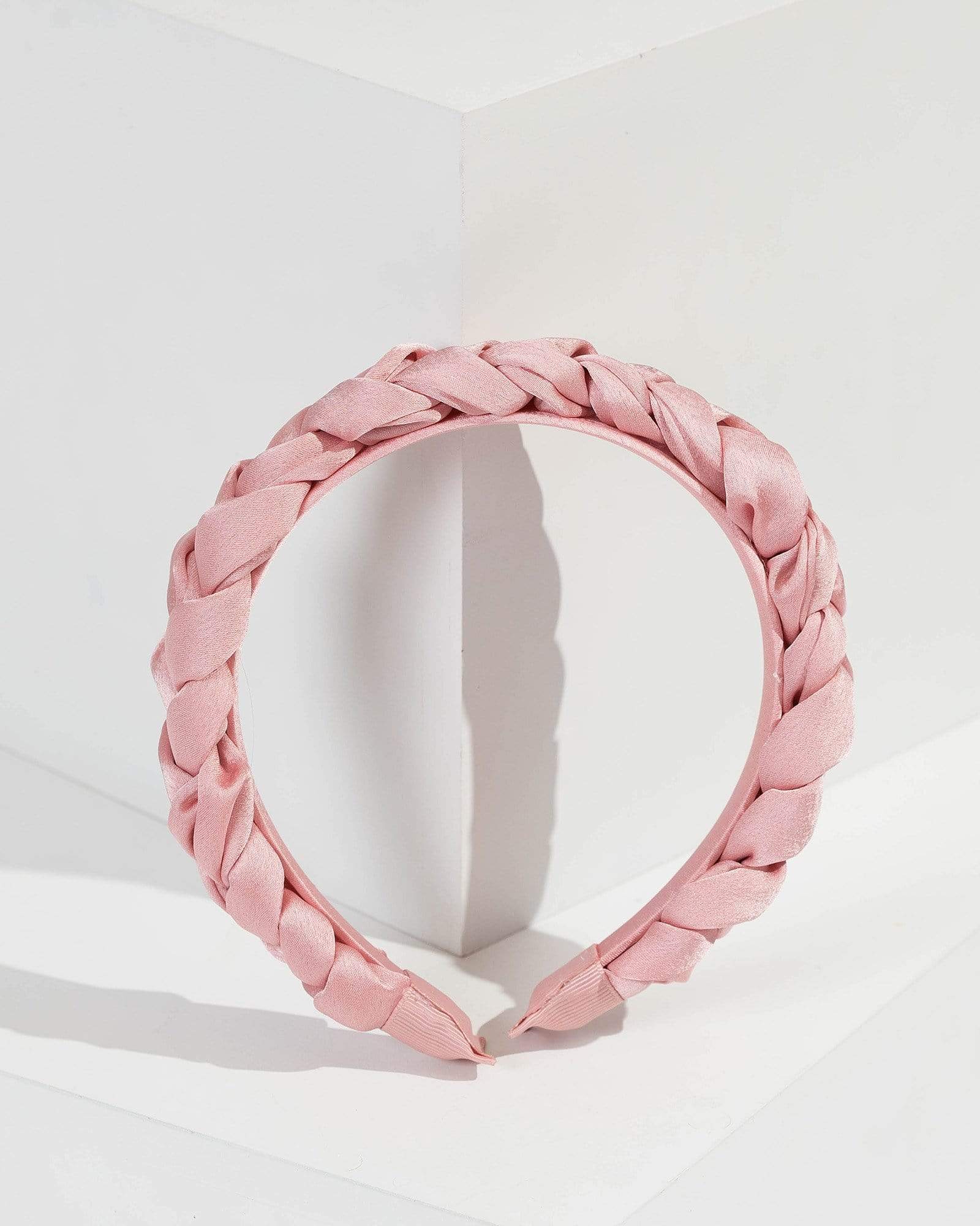 Image of Pink Plaited Headband