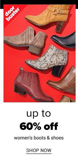 Up to 60% off Women's Boots & Shoes - Shop Now