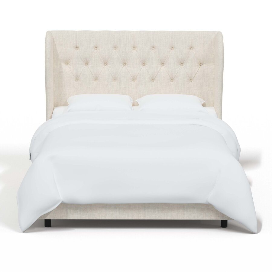 Canterbury Tufted Upholstered Low Profile Standard Bed