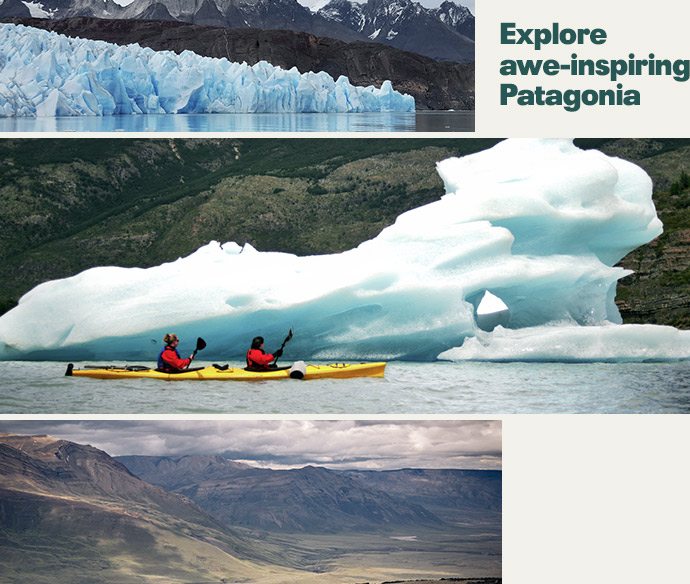 Explore awe-inspiring Patagonia