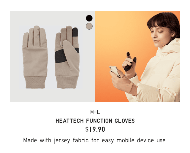 PDP11 - HEATTECH FUNCTION GLOVES