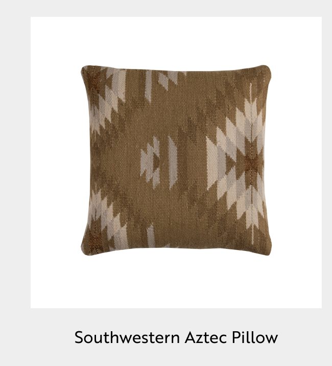 Southwestern Aztec Pillow