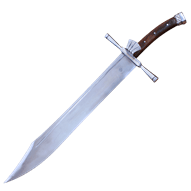 The Messer Sword With Scabbard