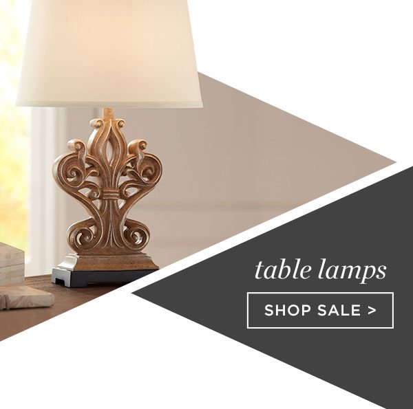 Table Lamps - Shop Sale