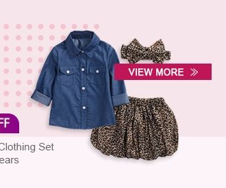 Great Summer Clothing Set For Kids 0-12 Years