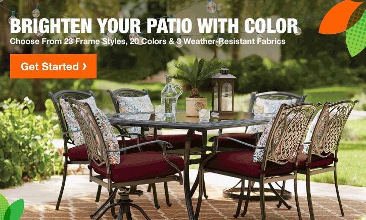 Brighten Your Patio With Color | Get Started