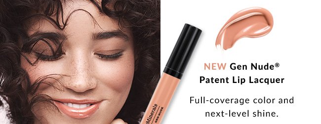 NEW Gen Nude® Patent Lip Lacquer