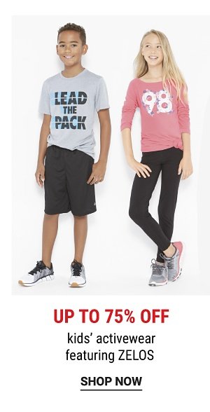 Up to 75% off Kids' Activewear featuring ZELOS - Shop Now