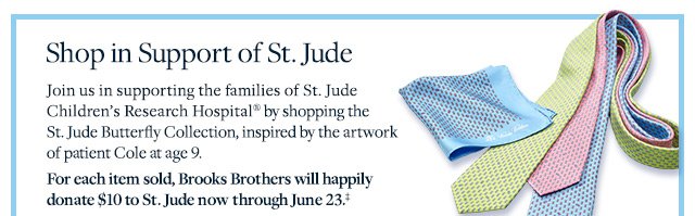 SHOP IN SUPPORT OF ST. JUDE