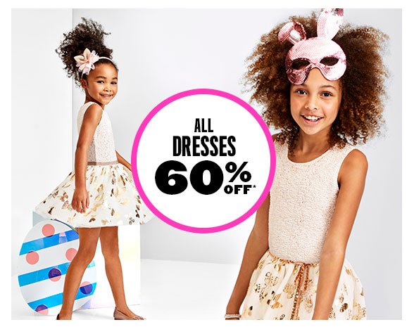 All Dresses 60% Off