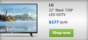 Shop LG 32 Black 720P LED HDTV