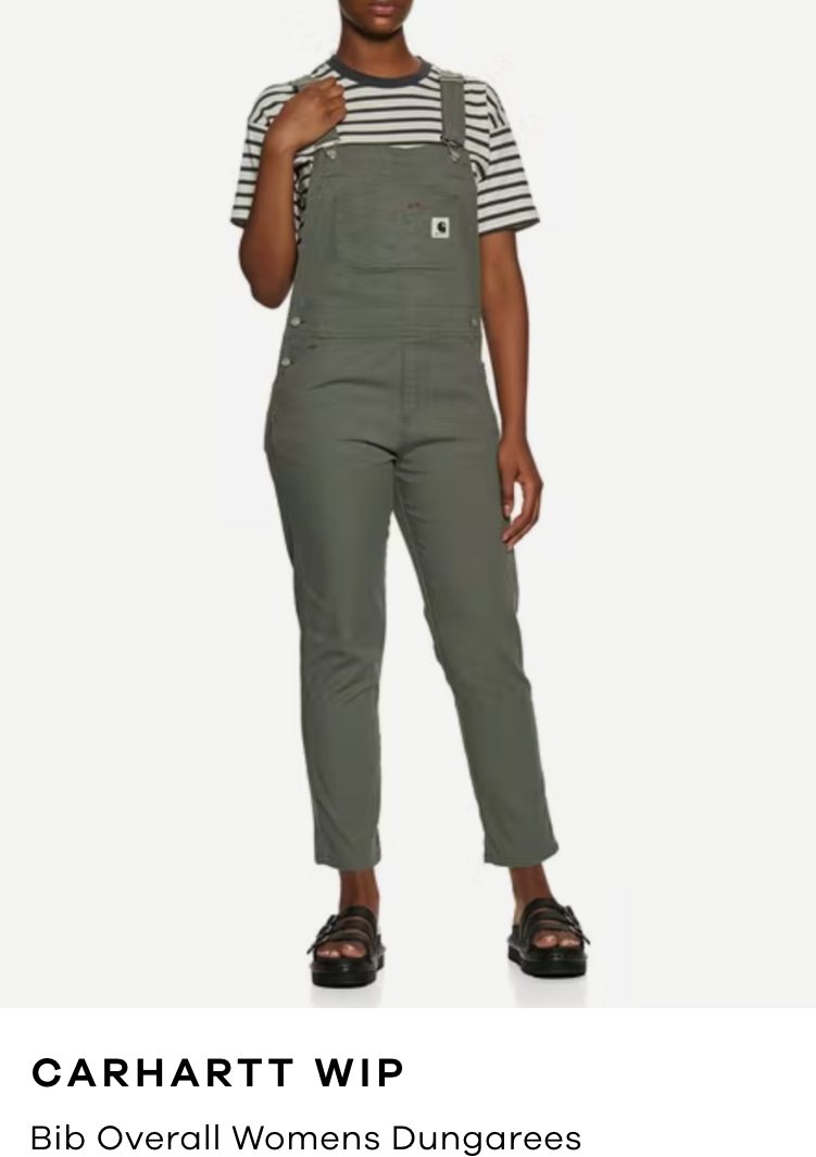 Carhartt Bib Overall Womens Dungarees