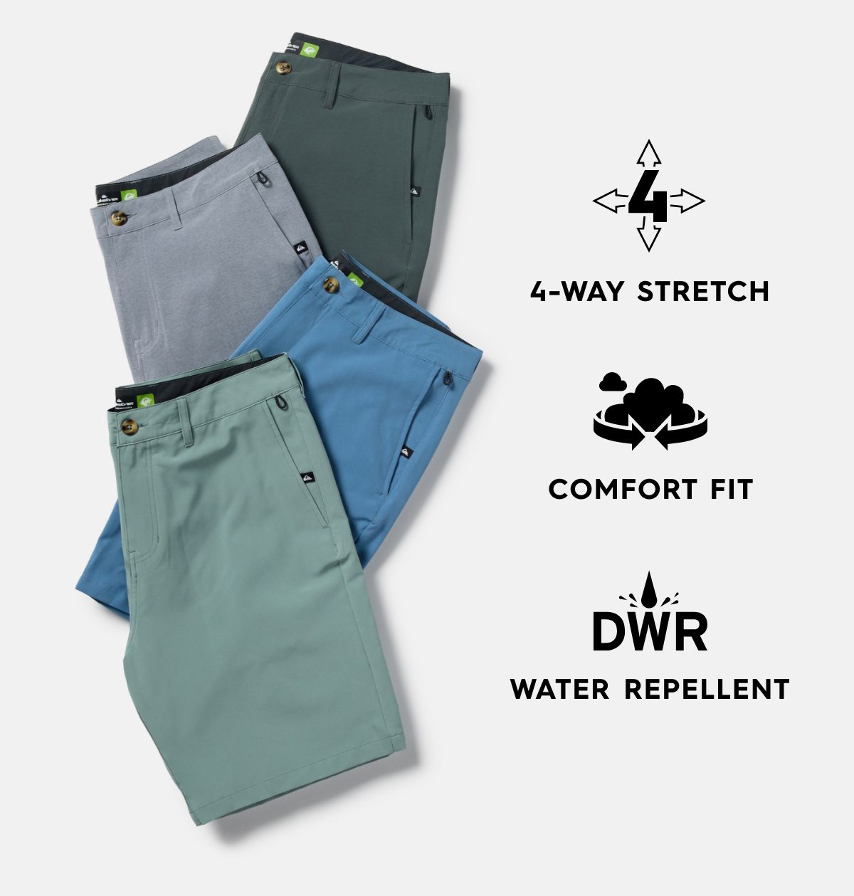 4-way Stretch | Comfort Fit | Water Repellent