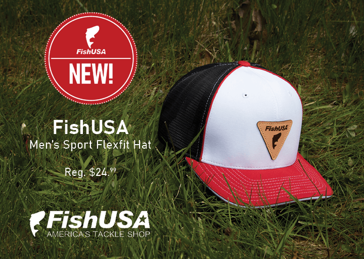 FishUSA Men's Sport Flexfit Hat