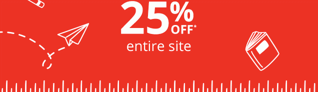 25% OFF* entire site