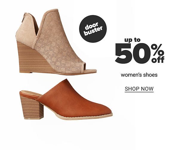 Up to 50% off Women's Shoes - Shop Now