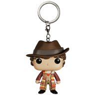 Doctor Who Fourth Doctor Pocket POP Keychain