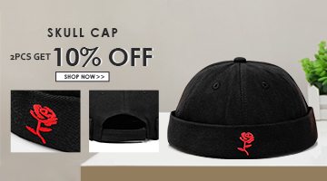 SKULL CAP 10% OFF