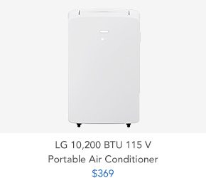 Shop LG 10,200 BTU 115 V Portable Air Conditioner