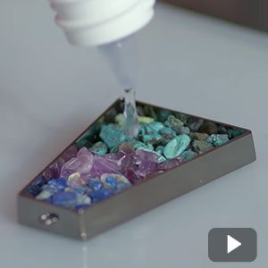 Create Your Own Crushed Stone Inlay Jewelry