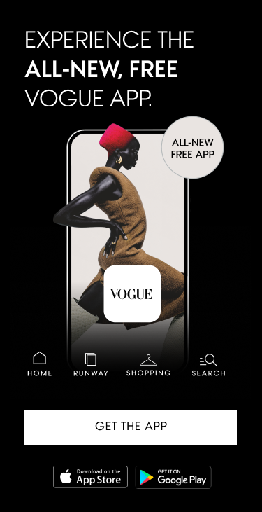 Experience the all new, FREE Vogue app.