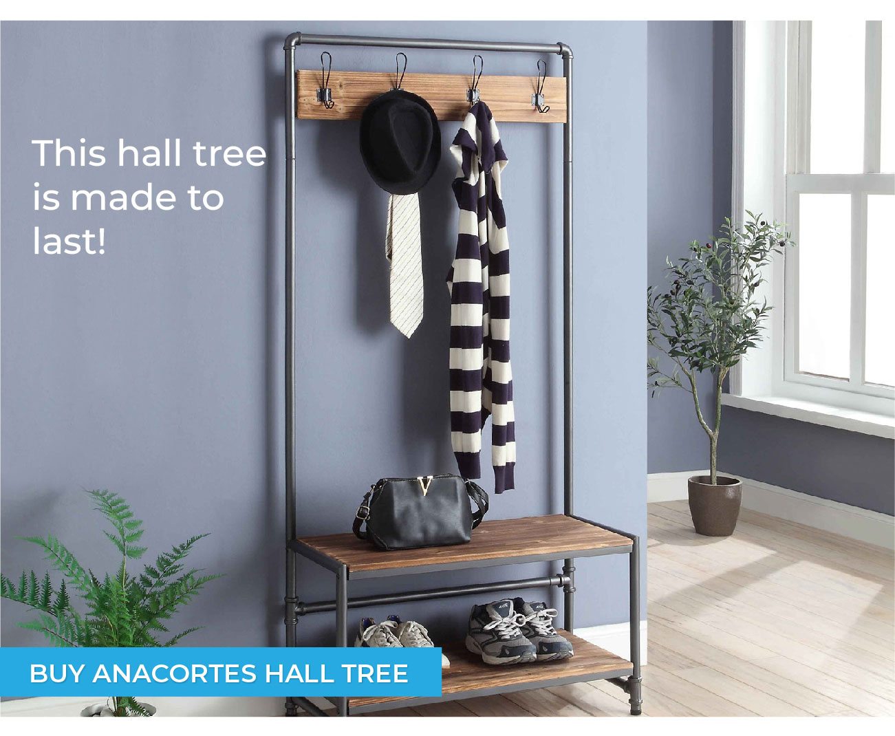 Anacortes Hall Tree